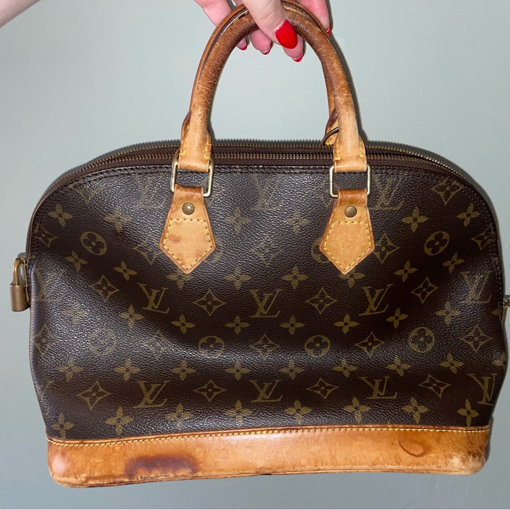 Fair Condition Louis Vuitton Alma Bag